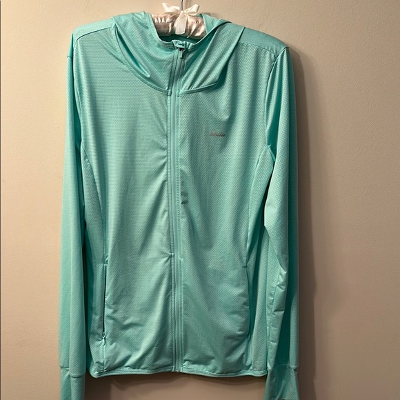 Willit Mint Green UPF 50+ Sun Hoodie – Size L – Lightweight, Slim Fit, Thumbhole - Picture 1 of 6